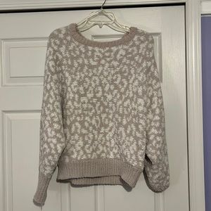 Cheetah Print Sweater